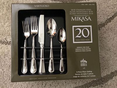 Mikasa silverware set brand new