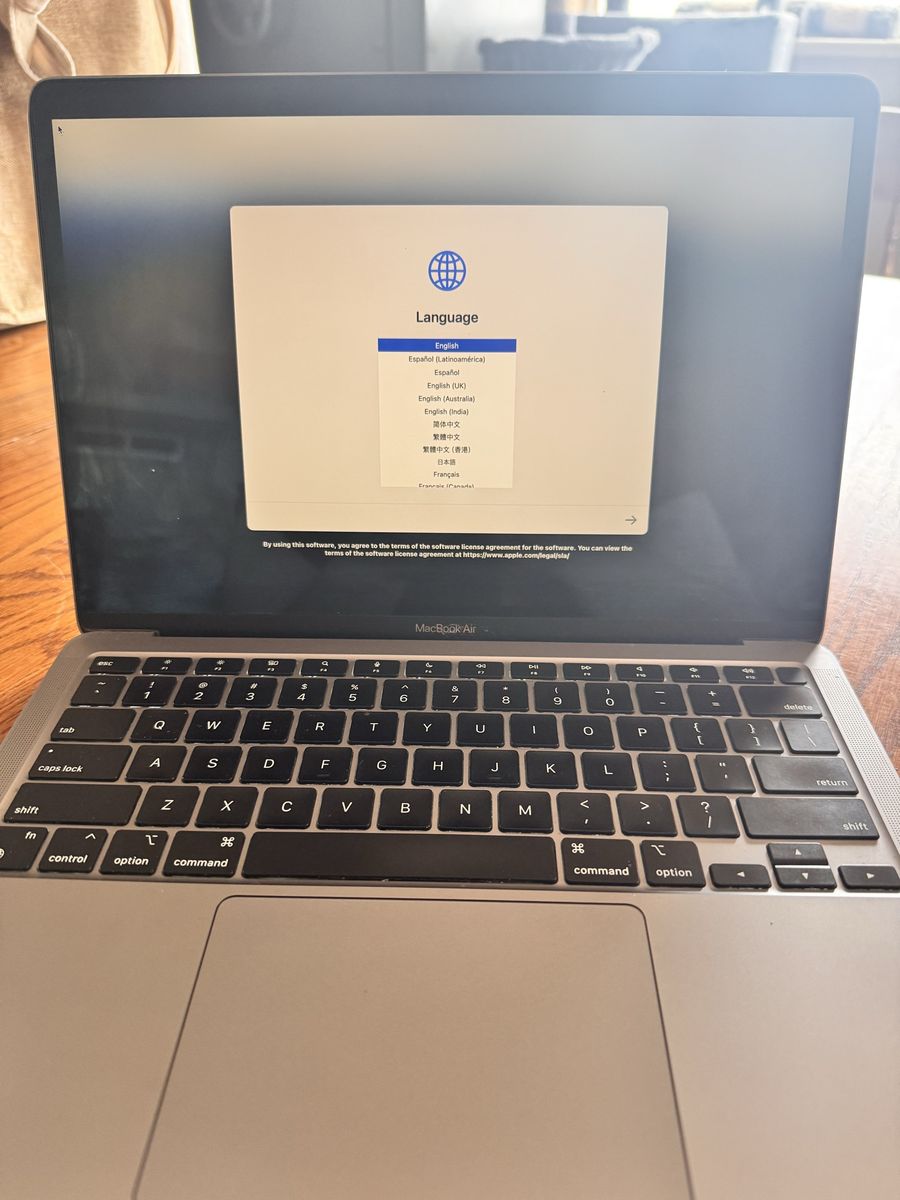13" Macbook Air