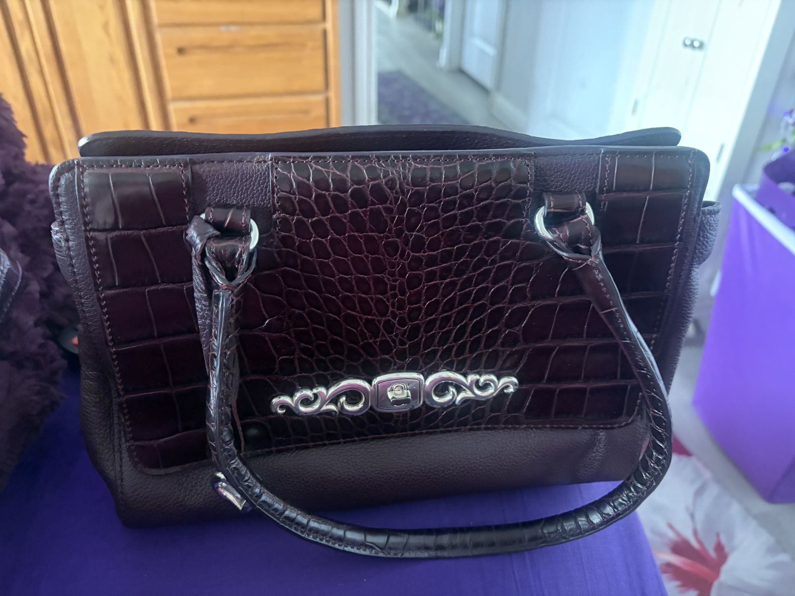 Brighton purple purse