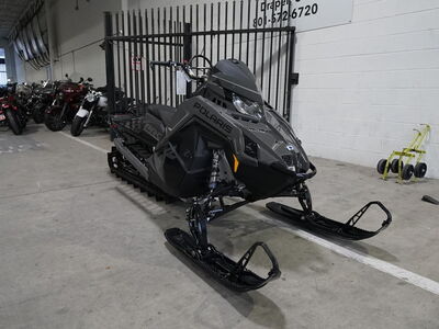 2025 Polaris® 9R PRO RMK 155 Shadow Gray / Gloss Black