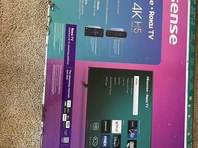 hisense 55" roku tv