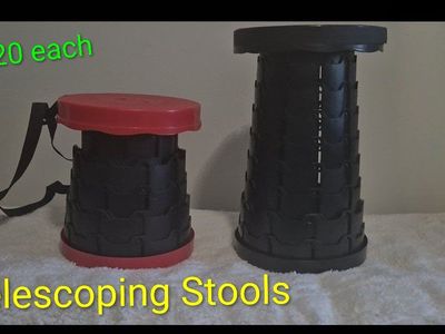 Portable Collapsible Telescoping Stools