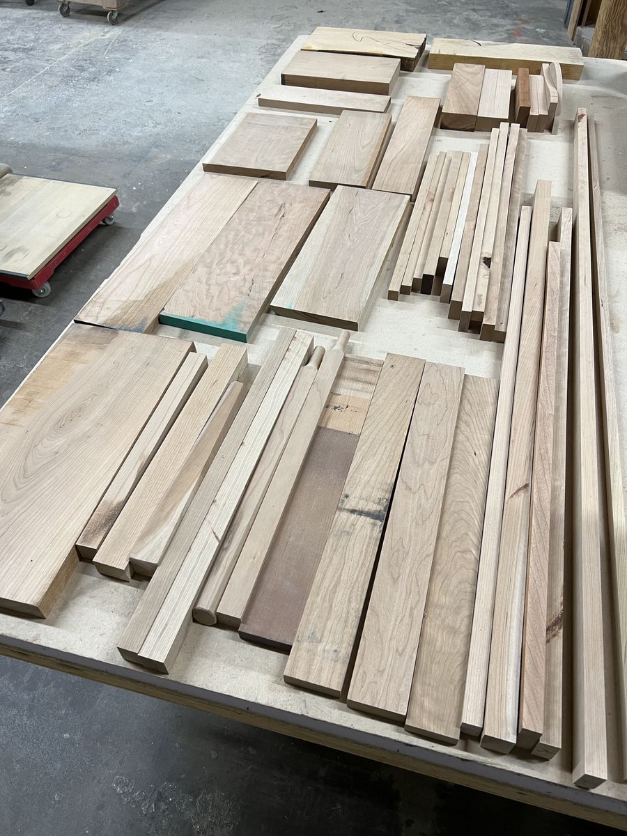 Lot of Cherry Wood