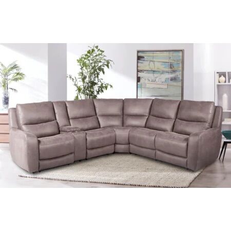 Texas Slate 6-Piece Power Reclining Sectional