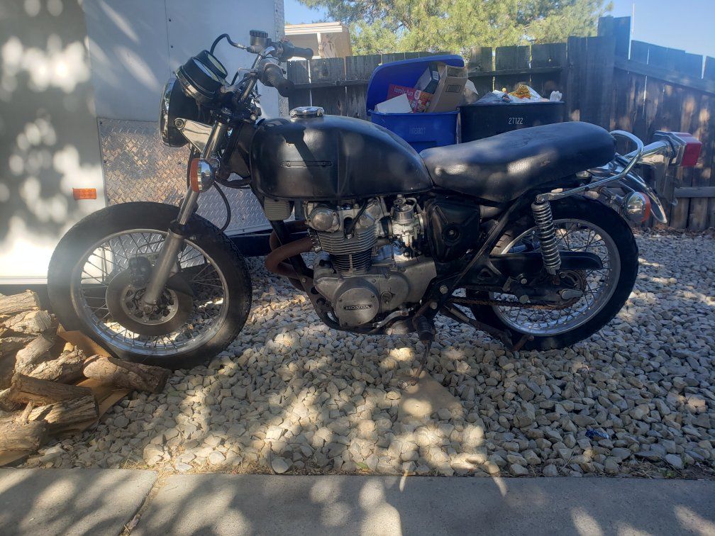 1975 Honda motorcycle