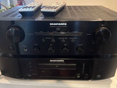 MARANTZ Integrated Amplifier PM8006 and Super Audio CD Player SA8005 Pair w. Remotes