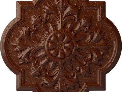 Ekena Bonetti 20x20in Painted Medallion