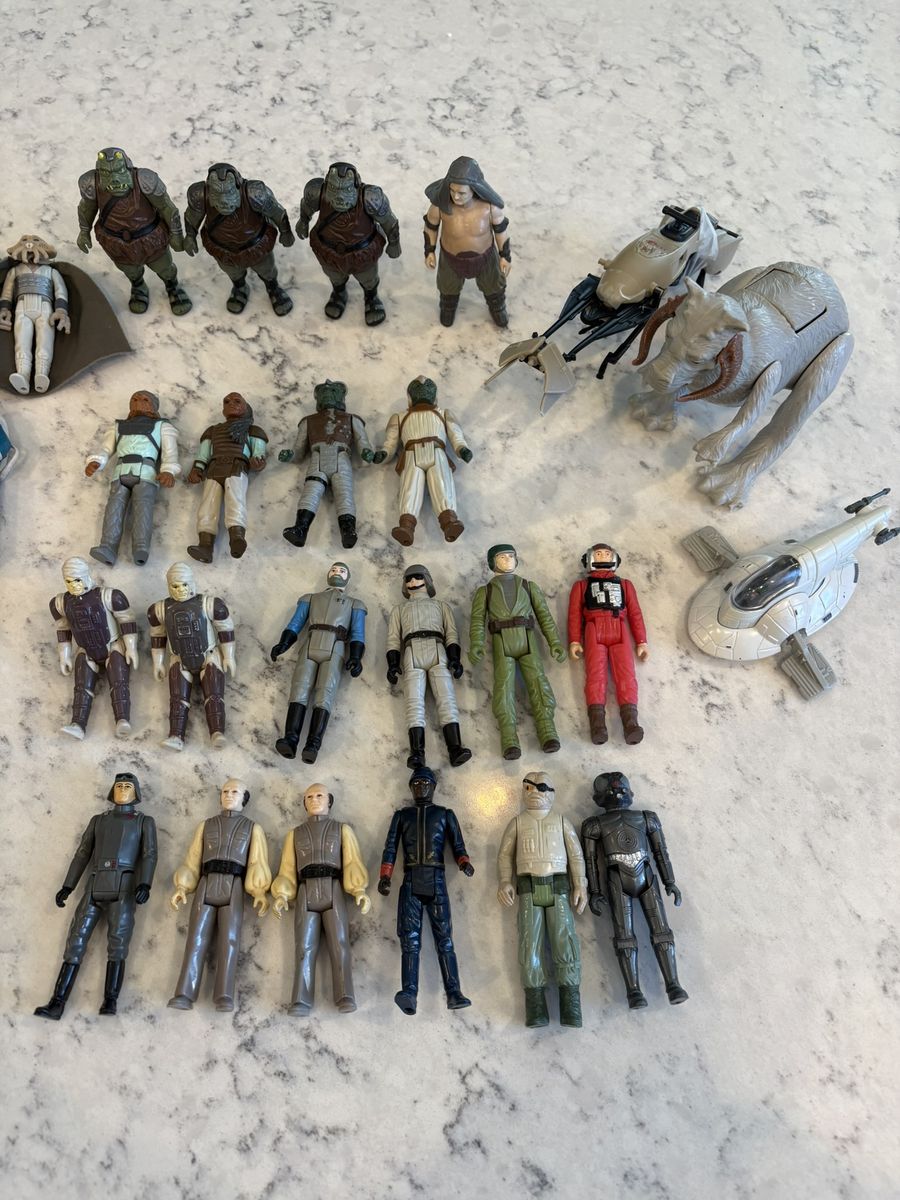 Vintage Star Wars Action Figures (lot of 52)