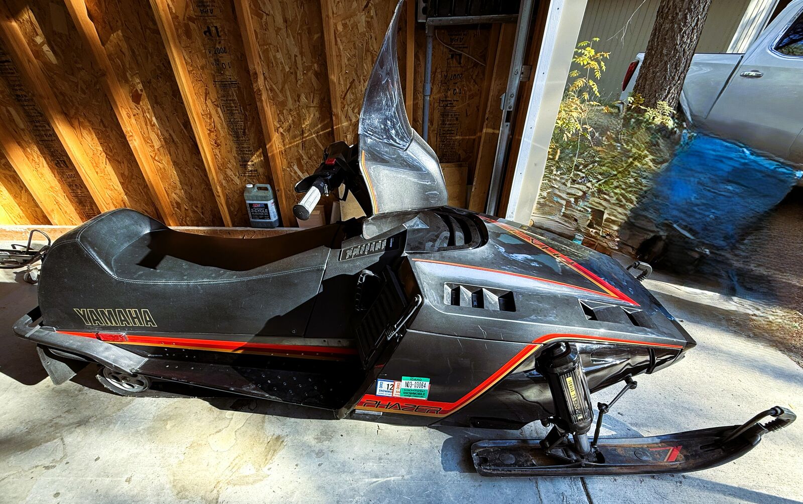 Vintage 1985 Yamaha Phazer Snowmobile Beautiful Condition