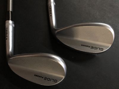 Black Dot Ping Glide Forged Sand and Lob Wedge Set Golf Clubs