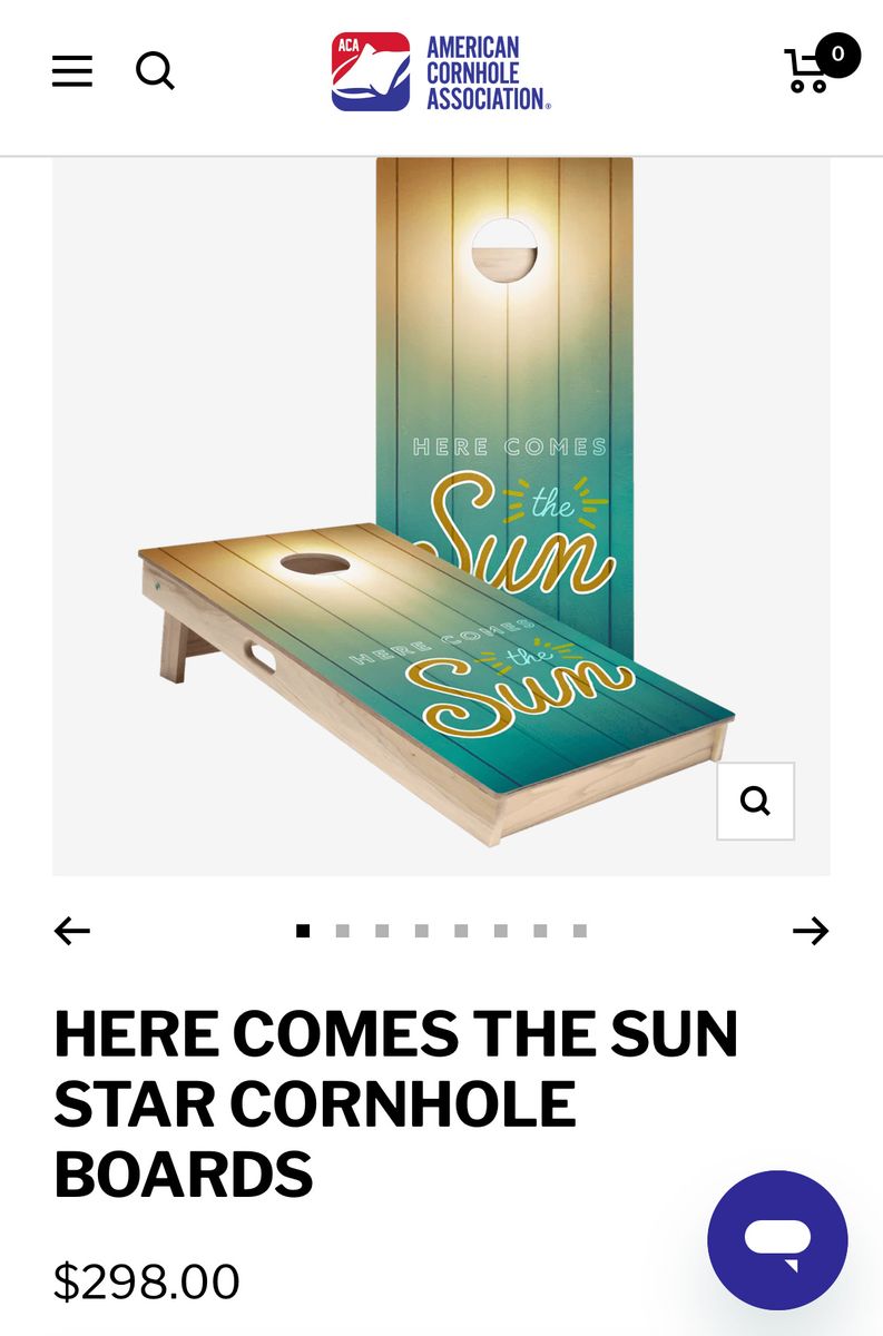 Professional Corn Hole And 2 Sets Of Bags