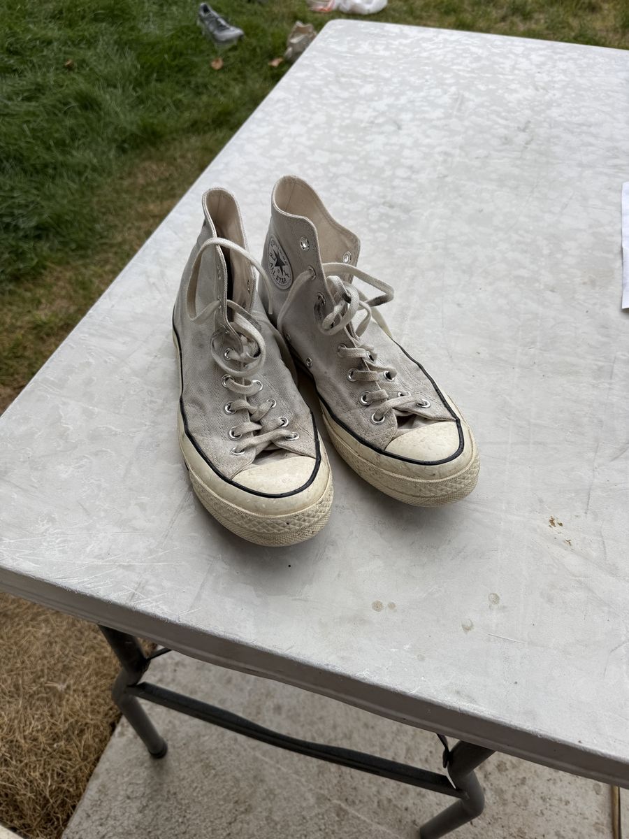Converse Chuck Taylor All Star High Top Sneakers grey Men's 9 women’s size 11