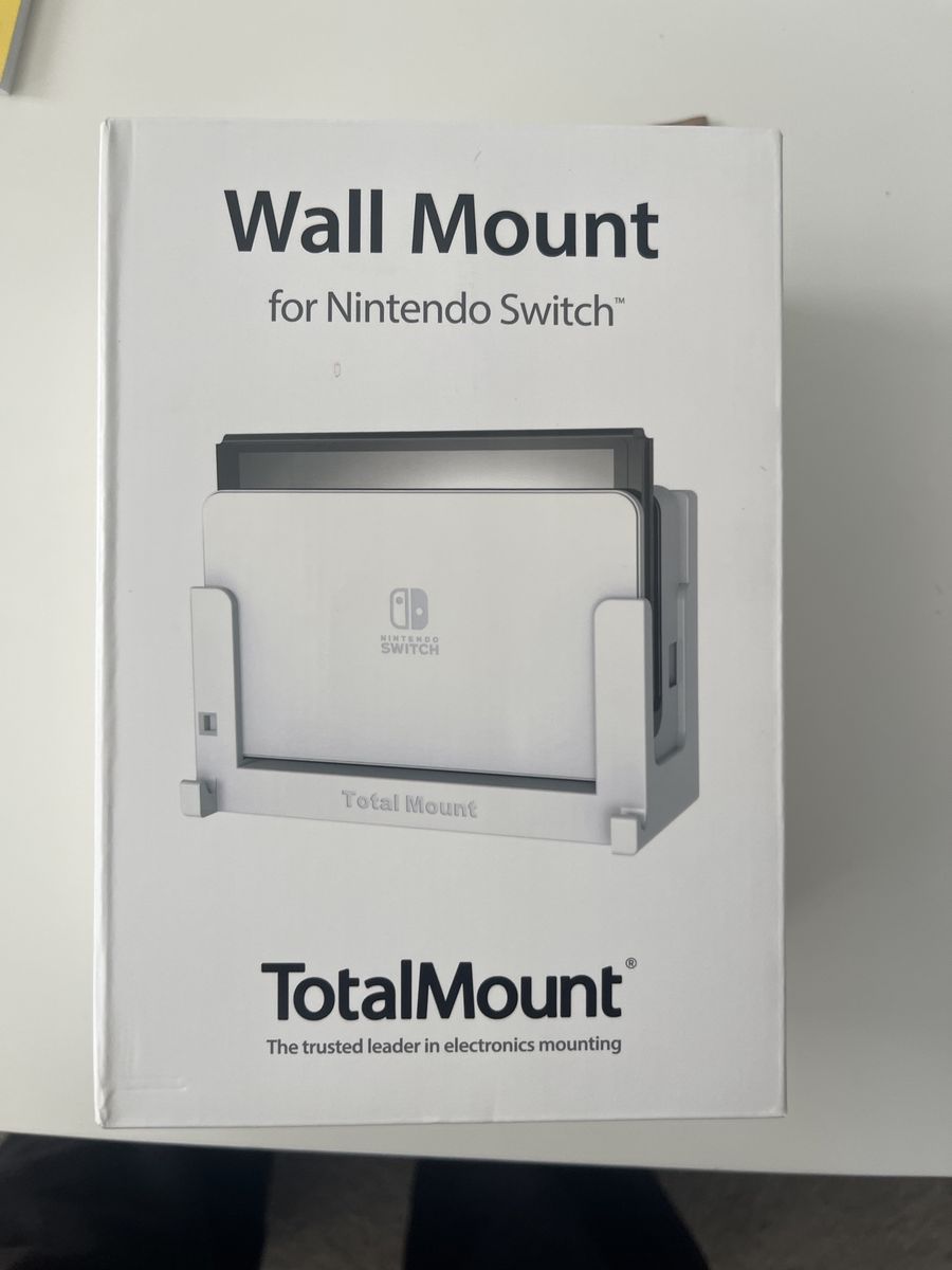 TotalMount Wall Mount for Nintendo Switch Console - White