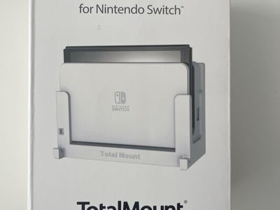 TotalMount Wall Mount for Nintendo Switch Console - White