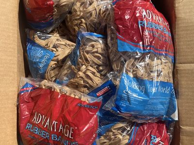 Rubber Bands - 25 pounds
