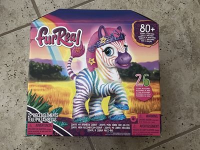 NEW: FurReal Rainbow Zebra