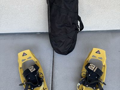 MSR Evo Tour 140 Snowshoes with Mountain Profile Carry Bag - Yellow