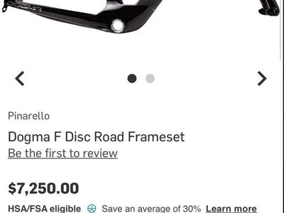 Pinarello Dogma Road Bike Frameset