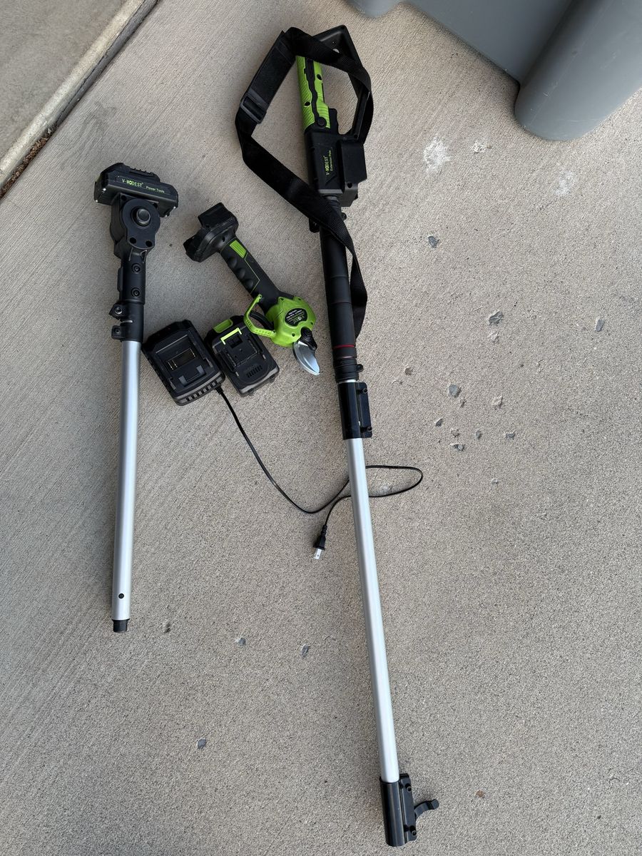 Battery Pruner and pole