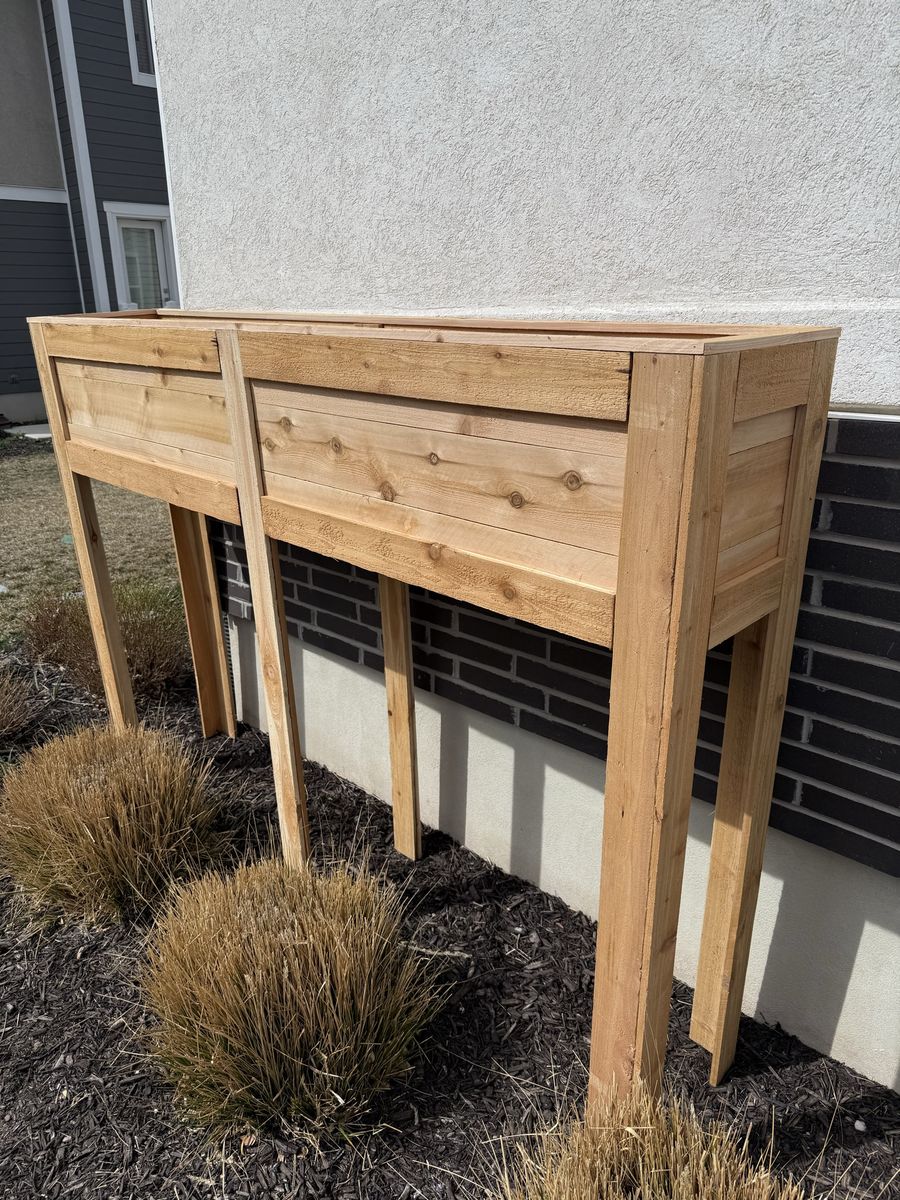 Stilted Planter Box