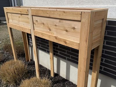Stilted Planter Box