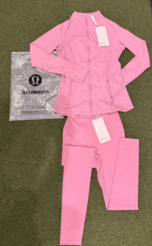 Pink lulu lenon set