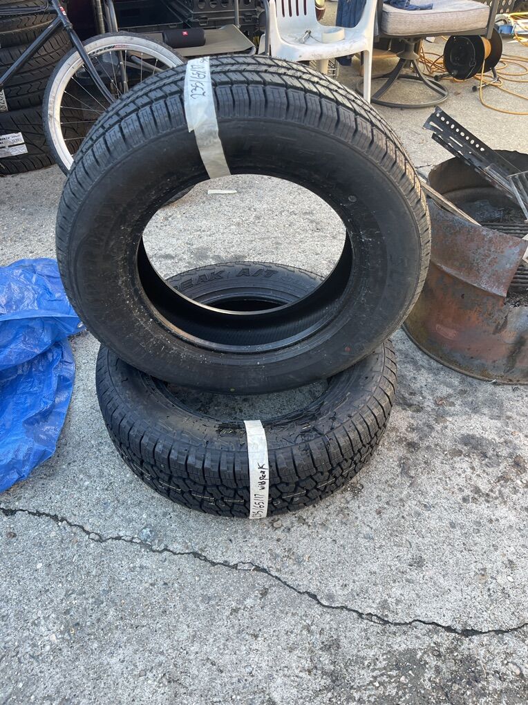 235/75/17 NEW PAIR OF TIRES