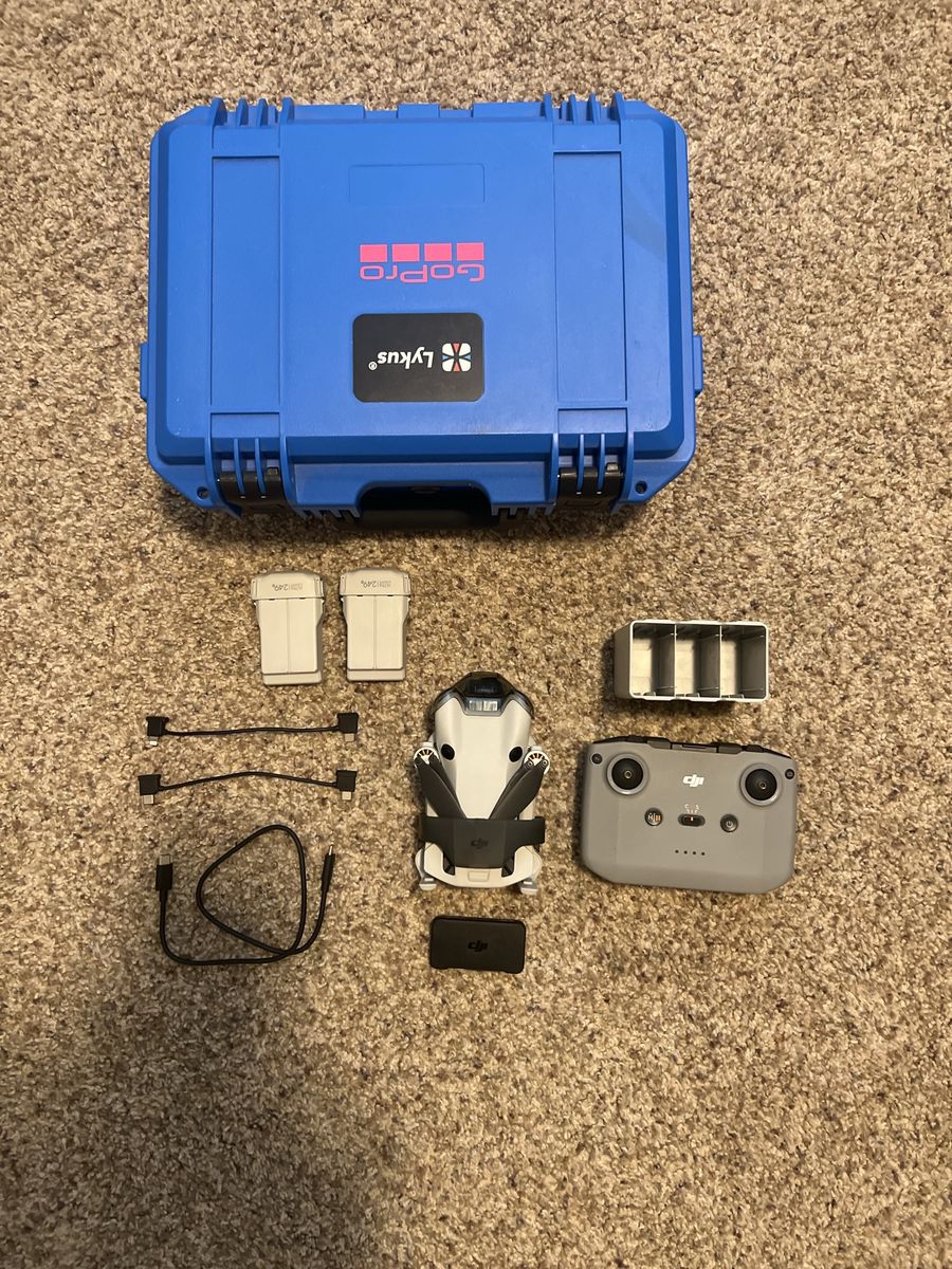DJI Mini 4 Pro Drone with Lykus Waterproof Case (Used)