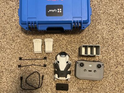 DJI Mini 4 Pro Drone with Lykus Waterproof Case (Used)