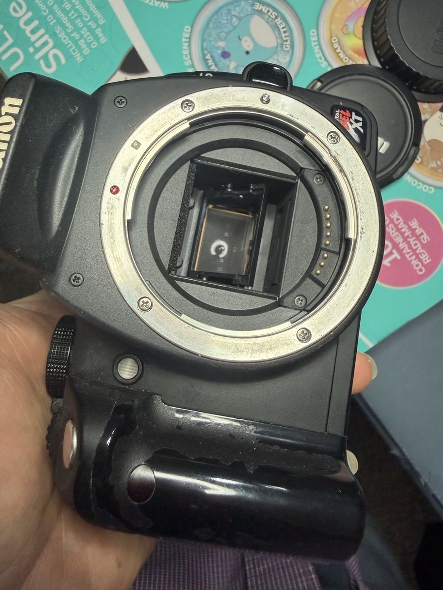 Canon camera, with ef 75-300 iii