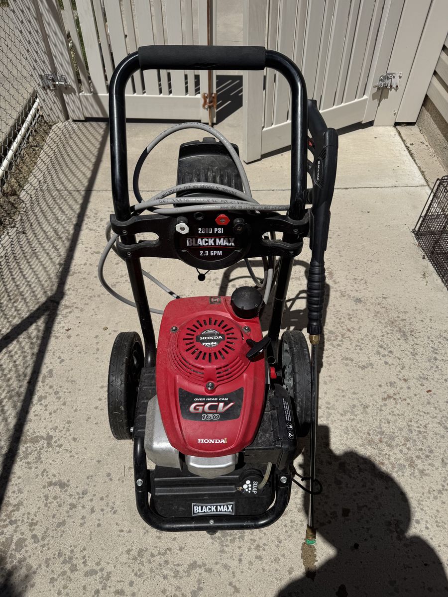 Hinda Blackmax GCV 160 power washer