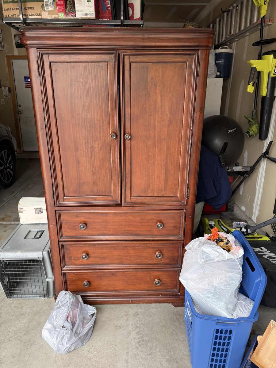 Armoire with tv for sale