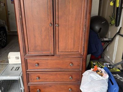 Armoire with tv for sale