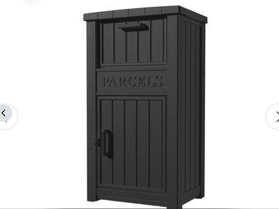 Brand New Lockable Package Delivery Box for Outside, Storage Box with Secure,Anti-Theft Drop Box