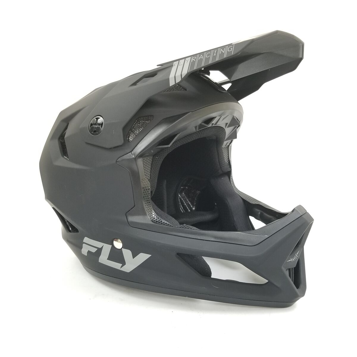Fly Racing Rayce MTB/BMX Bicycle Helmet (Black, Medium) (73-3613M-L-R1-S3)