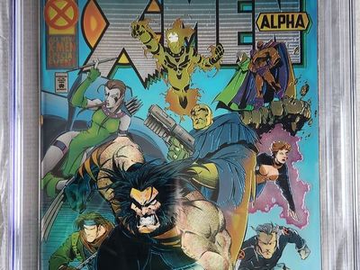 X-Men Alpha #1 Newsstand 1995 Marvel Comic CGC 9.2