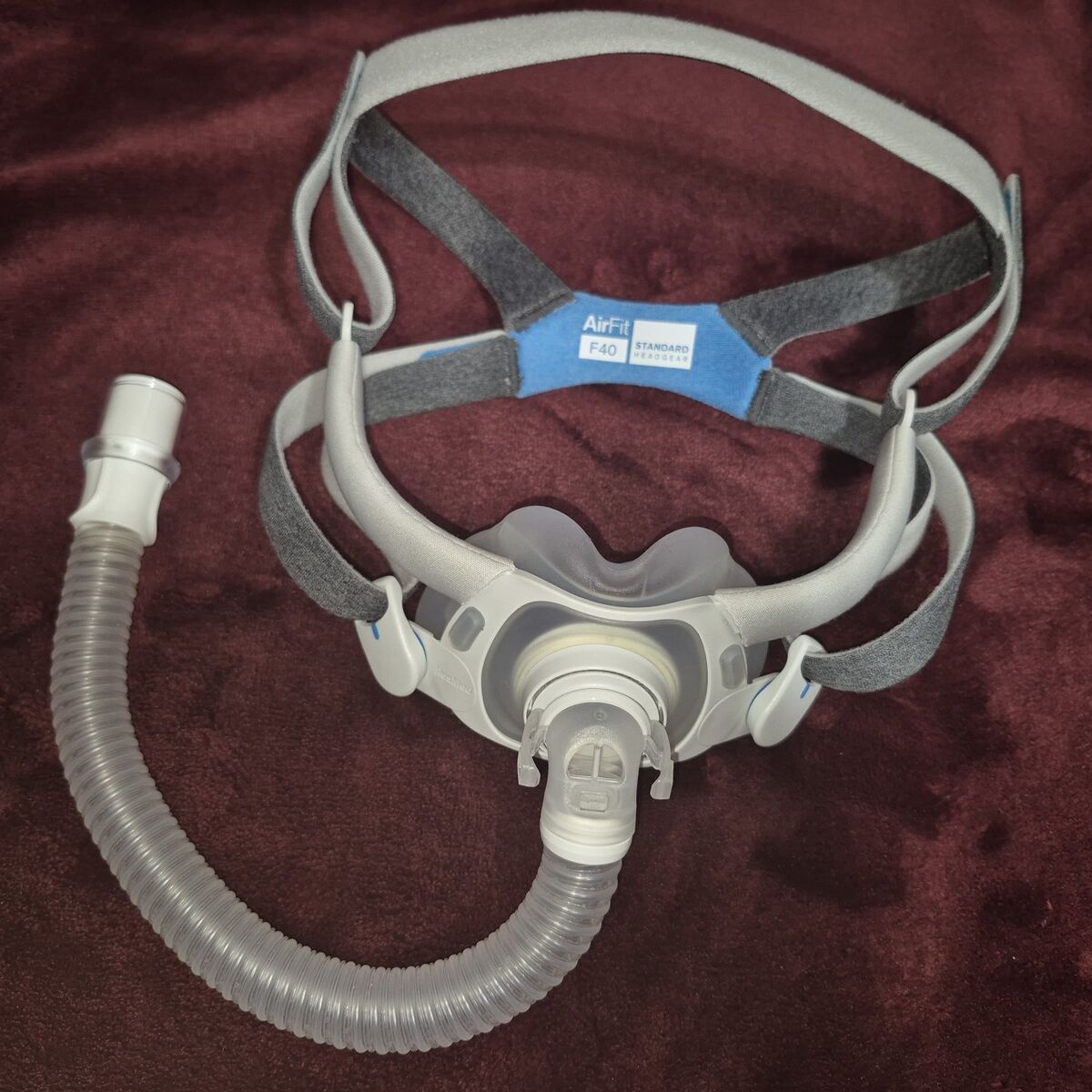 AirFit F40 Full Face CPAP Mask Headgear SW cushion