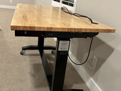 Husky 52” long adjustable height Auto Tool Table