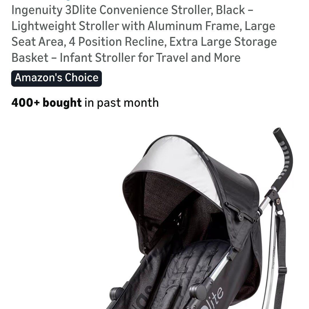 summer infant 3dlite stroller