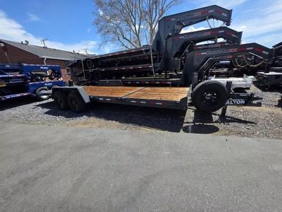 2025 Walton Trailers 7X22 TSX Hydraulic Tilt Flatb