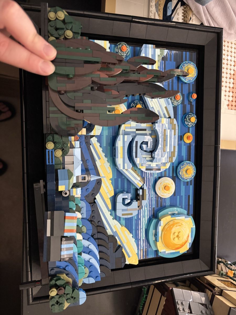 LEGO Ideas Vincent van Gogh The Starry Night and the Great Wave