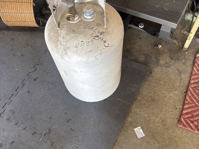 Propane bottle empty