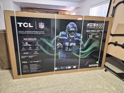 TCL QM6 85 Inch QD-Mini LED 4K Smart Google TV (85QM6K Pro)