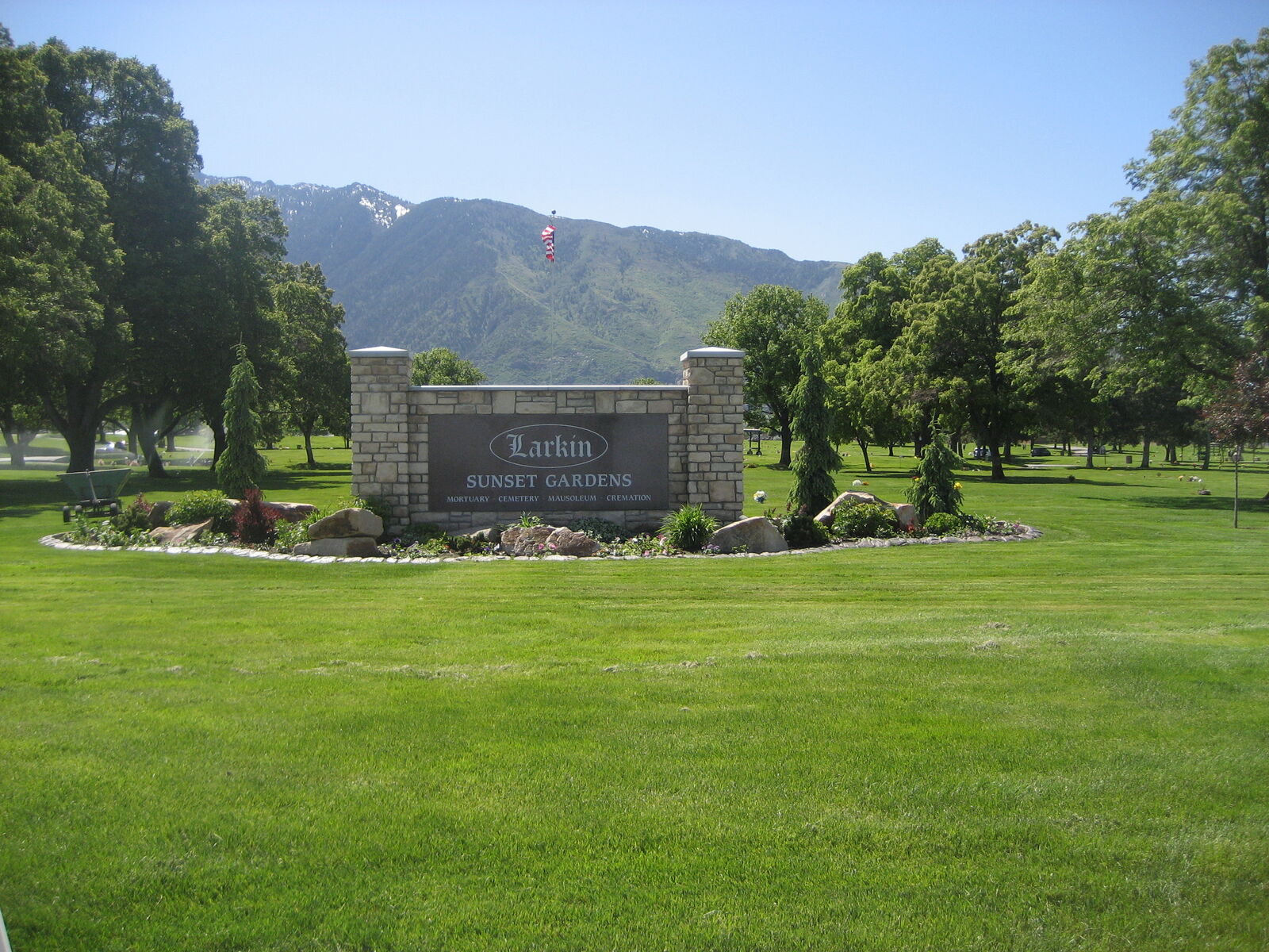 LARKIN'S SUNSET GARDENS CEMETERY PROPERTY