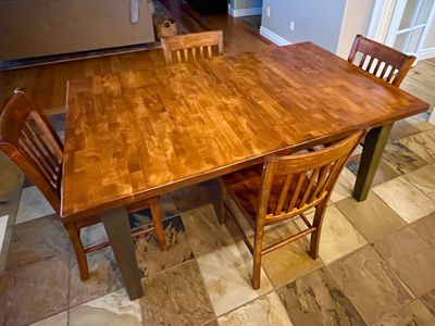 Solid Wood Breakfast / Dining Table