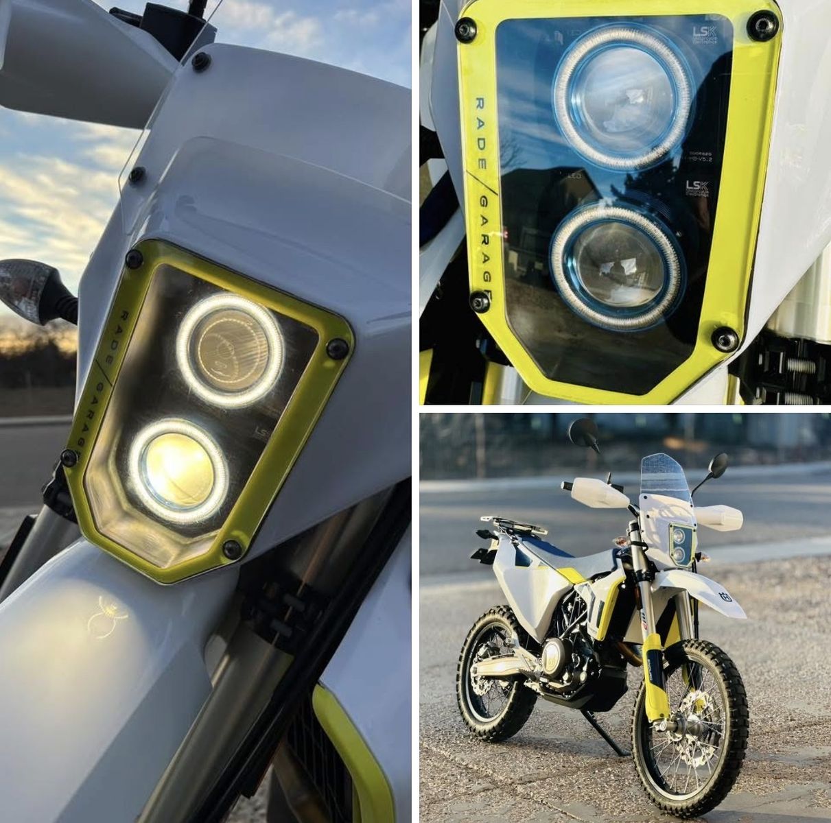 RADE Garage LED Headlight | Husqvarna 701
