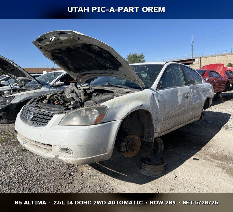 2005 Nissan Altima Parts - UTPAP Orem