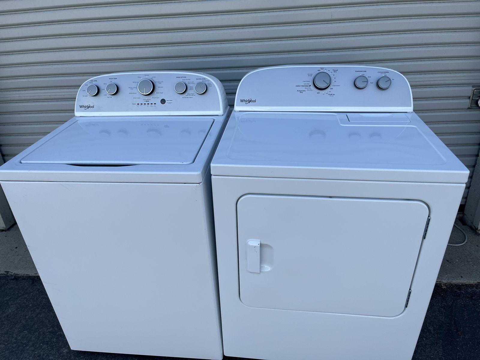 Whirlpool XL Capacity Electric Set, Free Delivery.