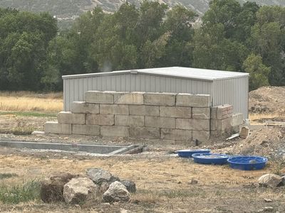 Concrete landscape blocks