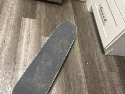 RiderWorld Skateboard Deck with Trucks - Black/Blue, Used